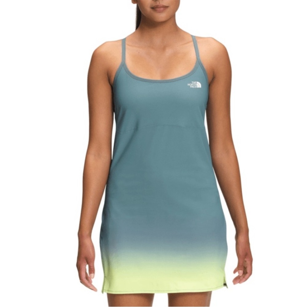 The North Face Printed Hike Dress Blue Ombre Sky Print Medium